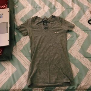 nike v-neck tee